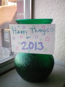 happy things vase